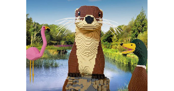 Giant LEGO Animal Trail returns to Slimbridge